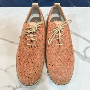 Cole Haan Grand Zero coral breathable wingtip
